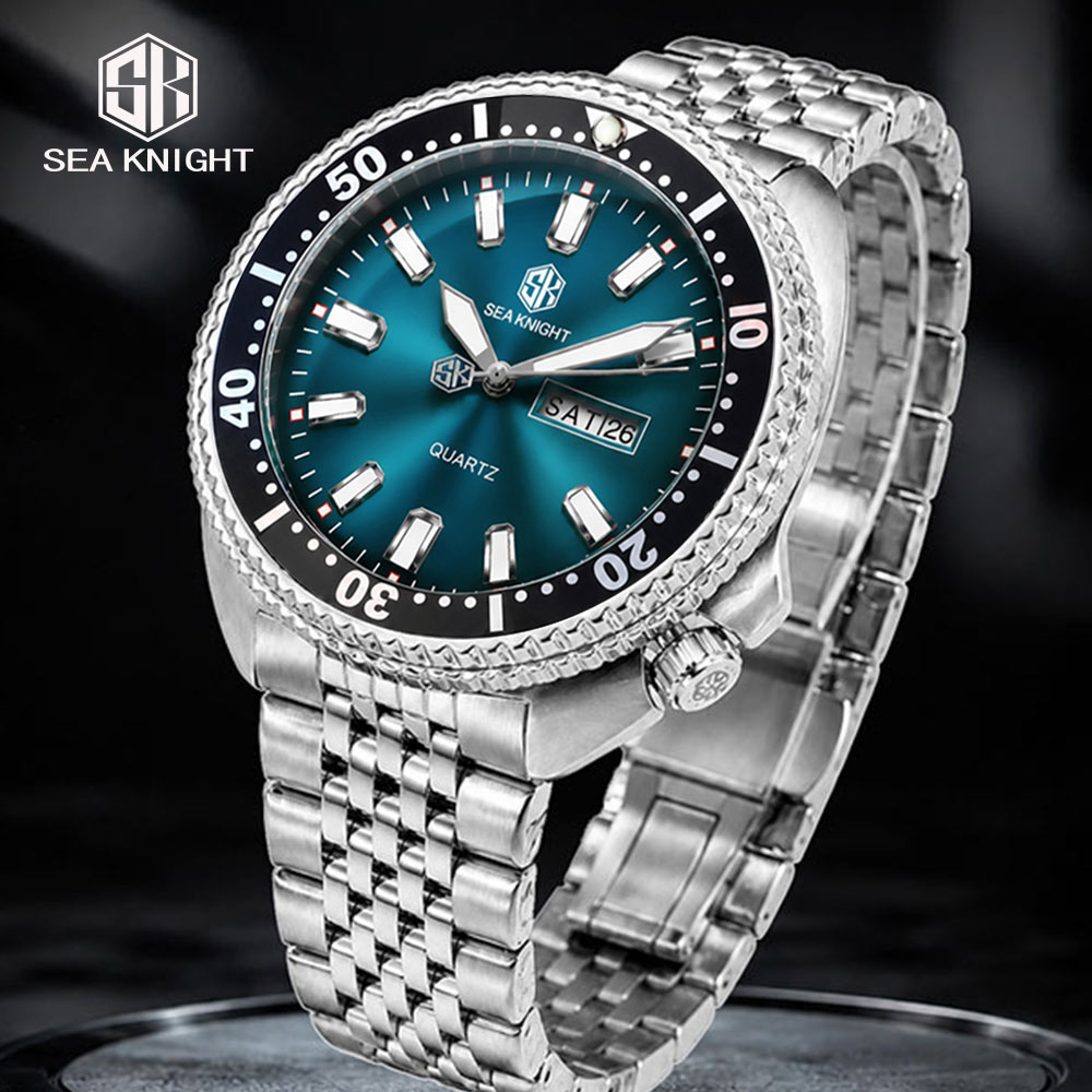 Electronics Gadgets For Men - SEA KNIGHT Novo Relógio de Quartzo