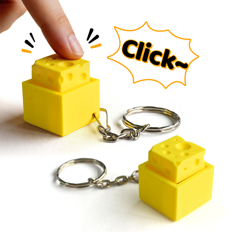 Electronics Latest Gadgets - Chaveiro Fidget Clicker 3D Impresso em