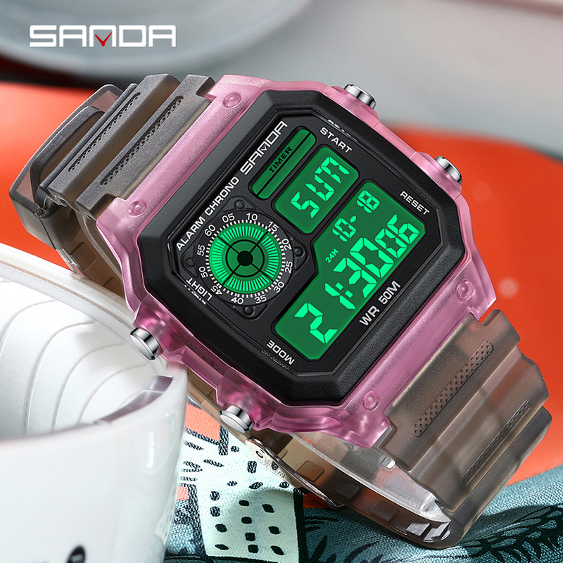 Electronic Gift - Relógio Feminino Eletrônico Fashyion Sanda Top