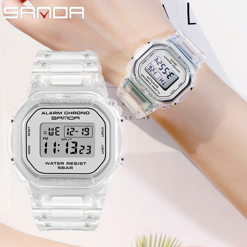 Electronics Gadgets For Men - Sanda branco moda esporte relógio presente