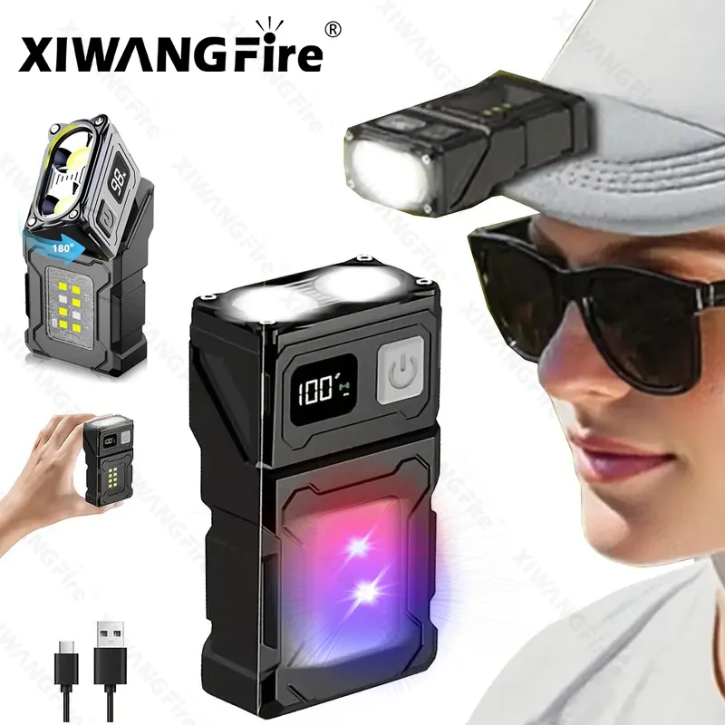 Mini Electronics Gadgets - Mini lanterna LED recarregável USB -