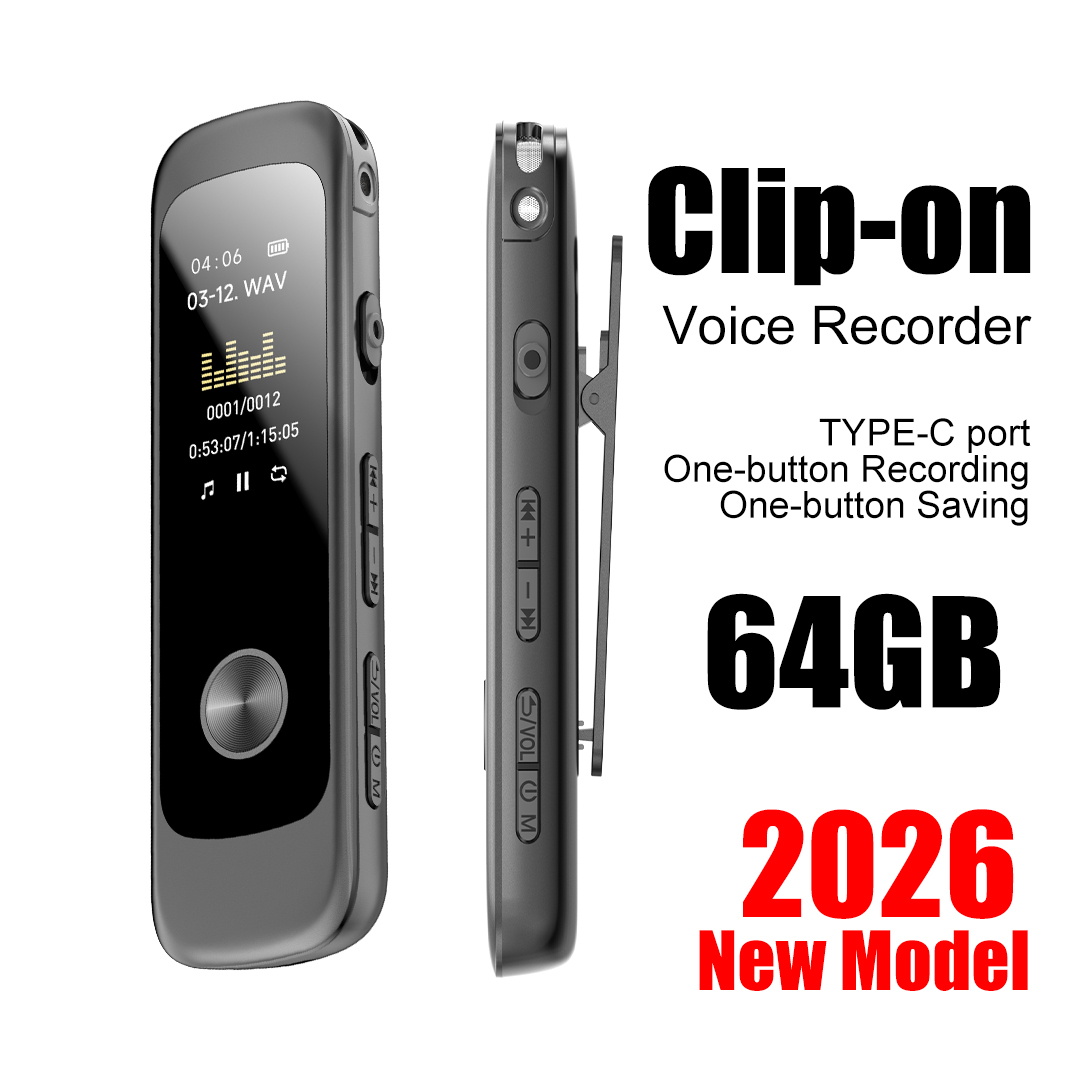 Voice Recorder Pen - Caneta Gravadora de Voz Mini HD