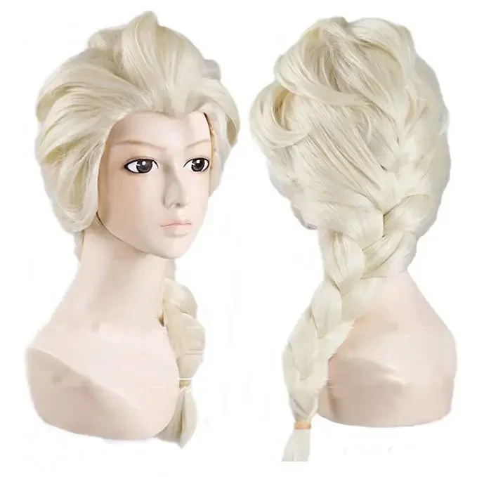 Elsa Gadget - Peruca filmes congelados neve rainha elsa