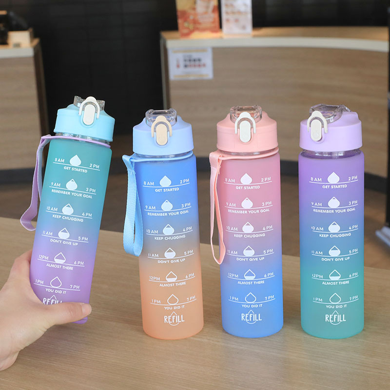 Smart Water Bottle Tracker - 700ml garrafa de água corrente garrafa