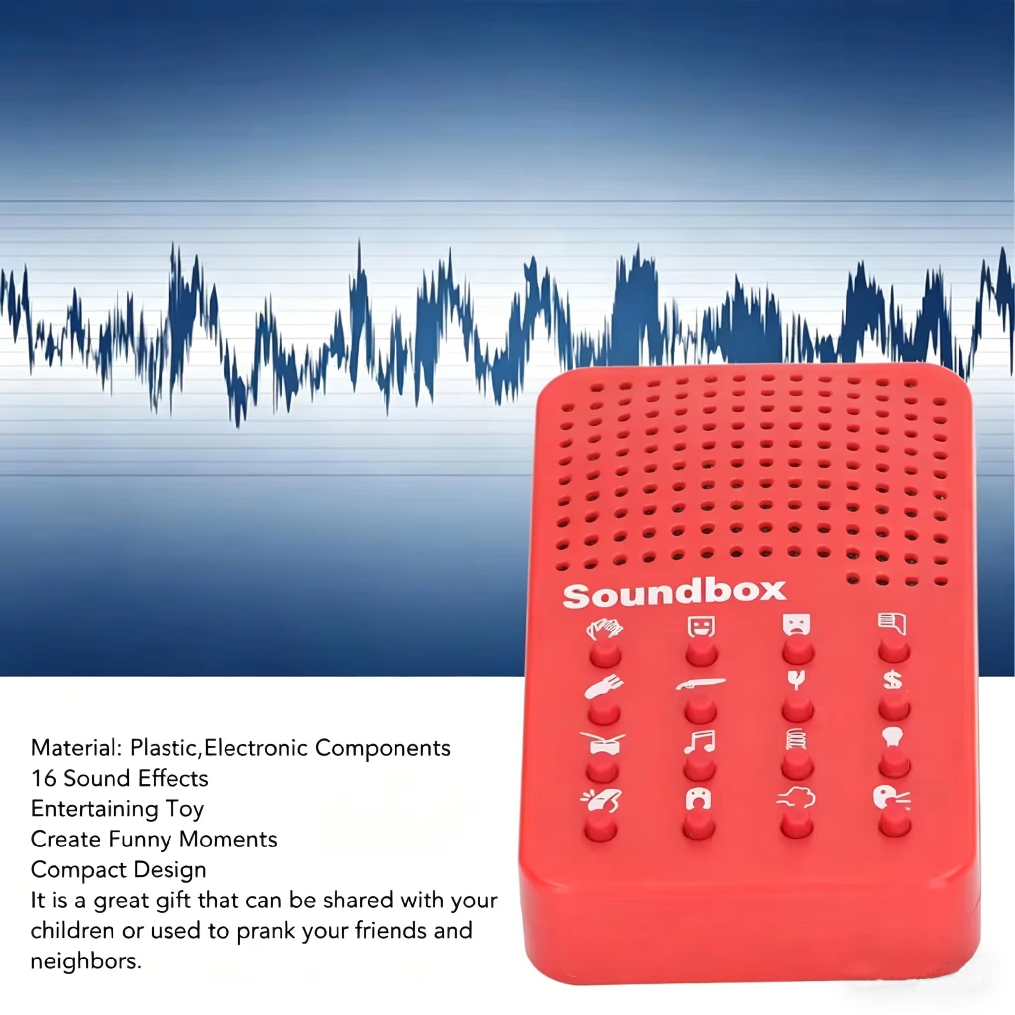 Electronics Gadgets For Gift - Máquina de Som Compacta e Divertida