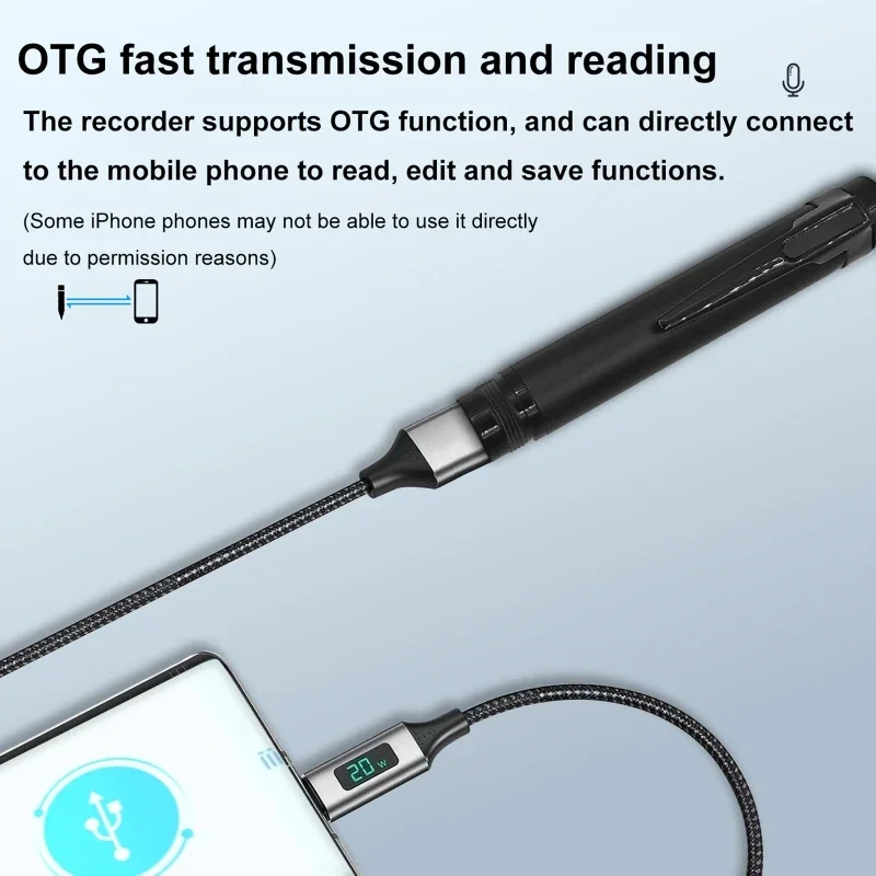 Caneta gravadora de voz digita - Voice Recorder Pen avaliação e preço