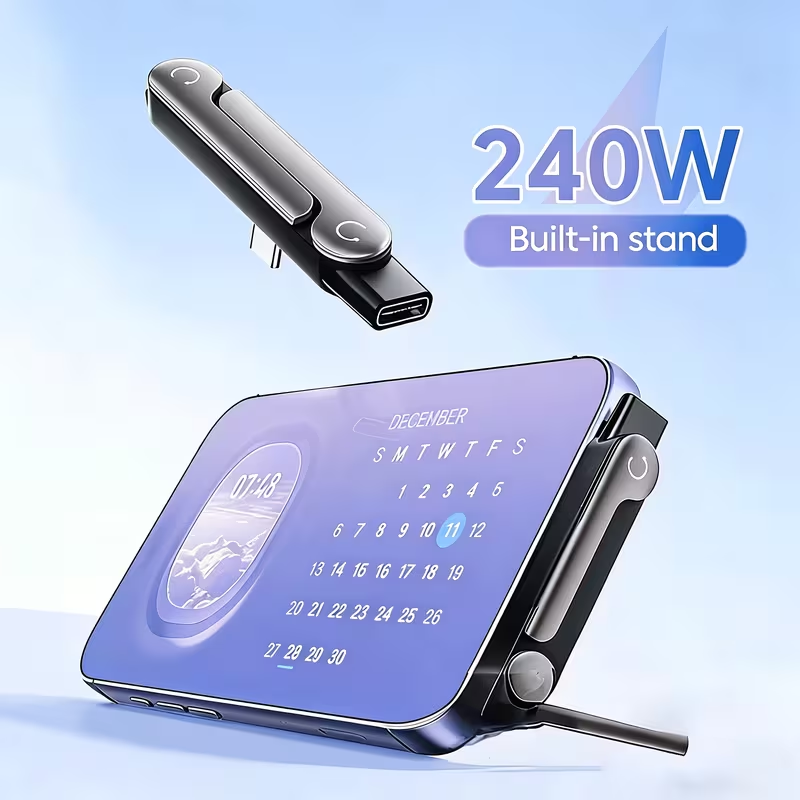 Adaptador Tipo C 240W Carregam - Mini Electronics Gadgets avaliação e preço