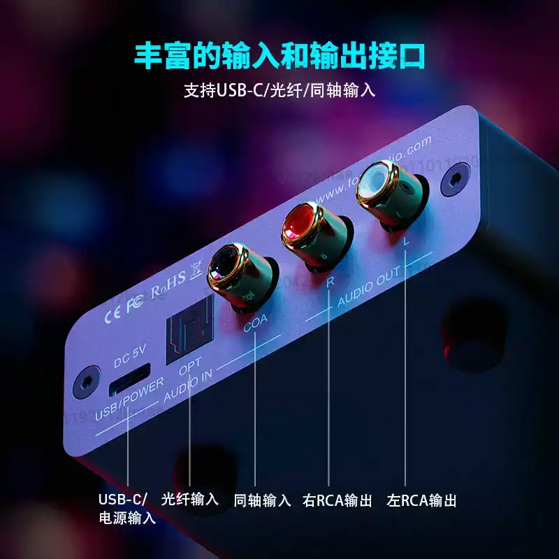 K5 PRO MINI DAC Estéreo Amplif - Usb Sound Card External avaliação e preço