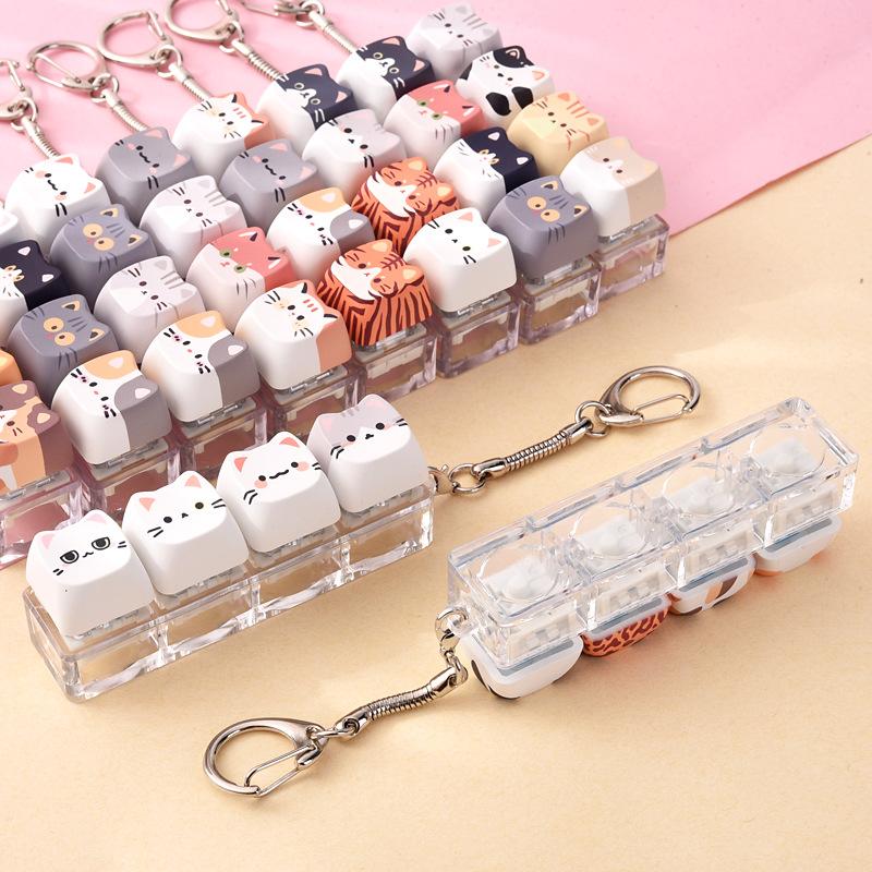 1Pcs Chaveiro Fidget de Gato F - Electronics Latest Gadgets avaliação e preço