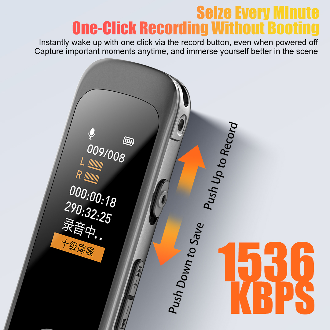 Caneta Gravadora de Voz Mini H - Voice Recorder Pen avaliação e preço