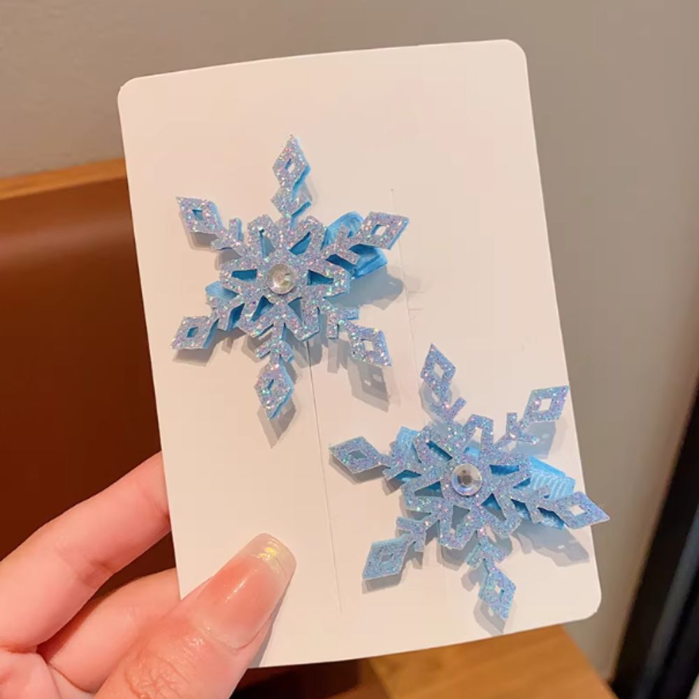 2 presilhas de cabelo infantis - Elsa Gadget avaliação e preço
