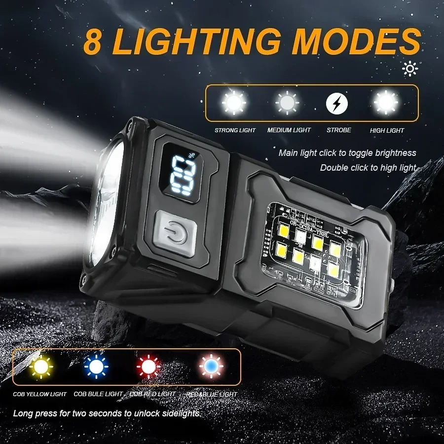 Mini Lanterna LED Recarregável - Mini Electronics Gadgets avaliação e preço