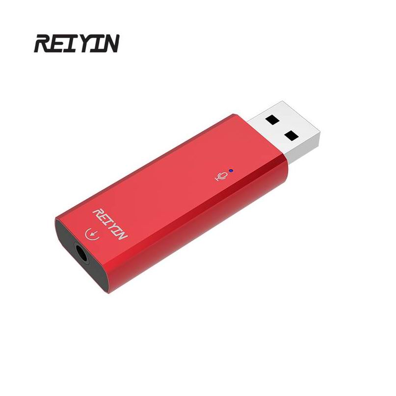Reiyin-USB DAC Áudio Portátil, - Usb Sound Card External avaliação e preço
