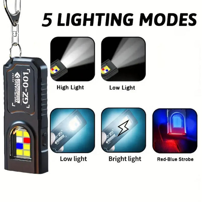 Chaveiro multifuncional lanter - Mini Electronics Gadgets avaliação e preço