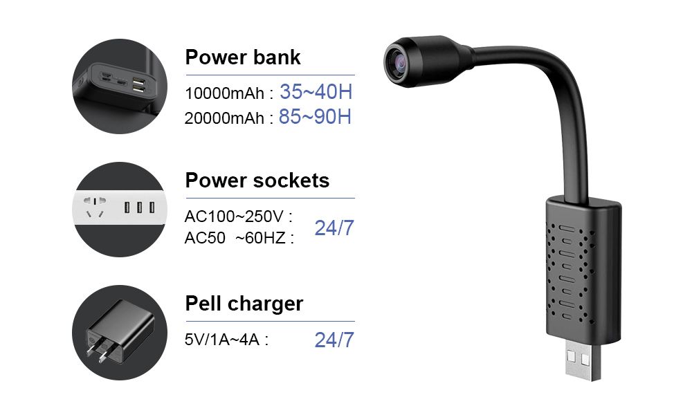 Câmera Wifi Mini V380 HD com D - Mini Electronics Gadgets avaliação e preço