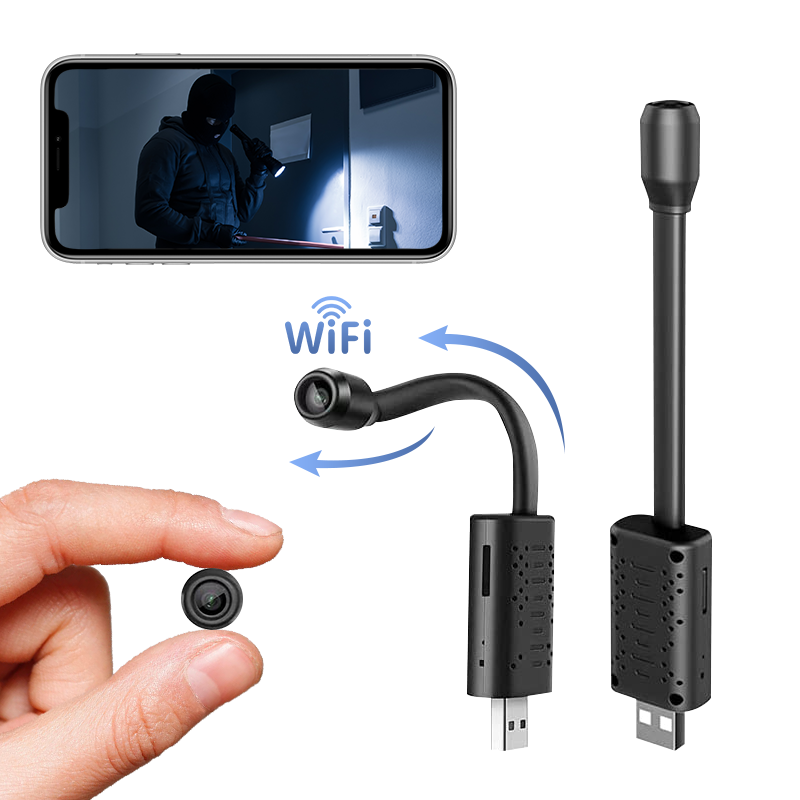Câmera Wifi Mini V380 HD com D - Mini Electronics Gadgets avaliação e preço